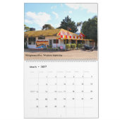 Calendrier Maisons de la route de l'Outback australien Calend (Mar 2027)