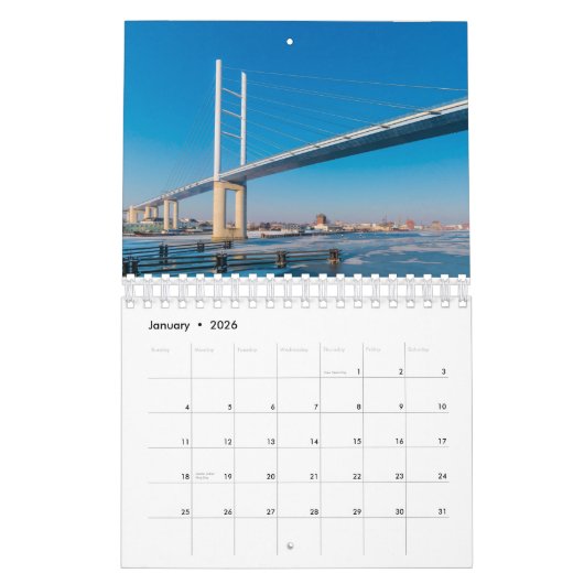 Calendrier Majestic Bridges 2020 (Jan 2026)