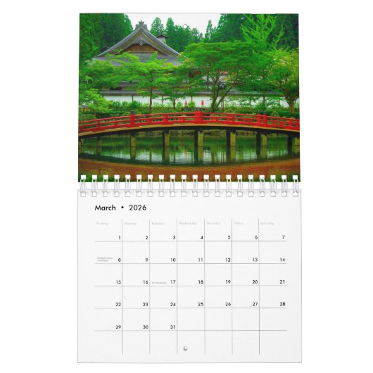 Calendrier Majestic Bridges 2020 (Mar 2026)