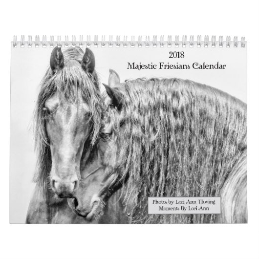 Calendrier majestueux de 2018 frisons (Protection)