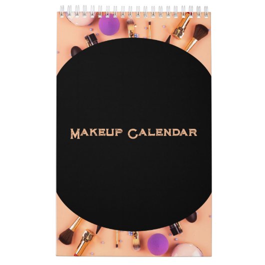 Calendrier makeup Calendar  (Dos)