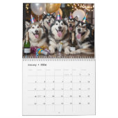 Calendrier Malamute Calendar (Jan 2026)