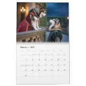 Calendrier Malamute Calendar (Feb 2027)