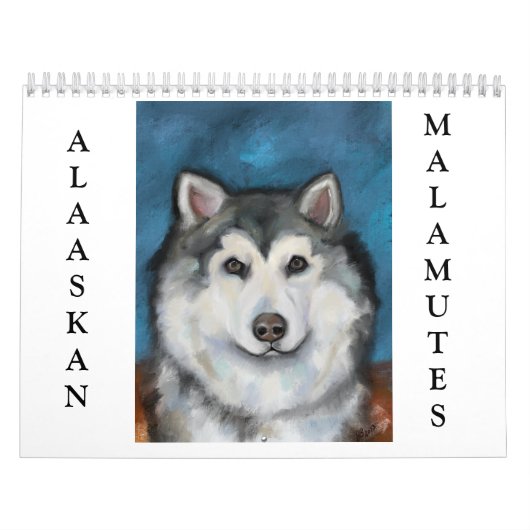 Calendrier Malamute d'Alaska (Protection)