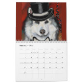 Calendrier Malamute d'Alaska (Feb 2027)
