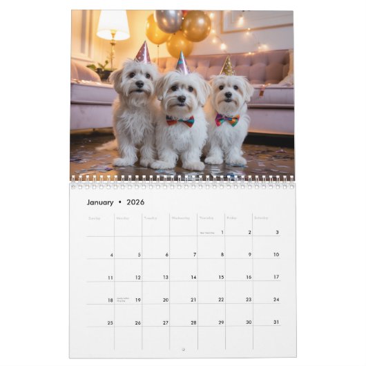 Calendrier Maltese Calendar (Jan 2026)