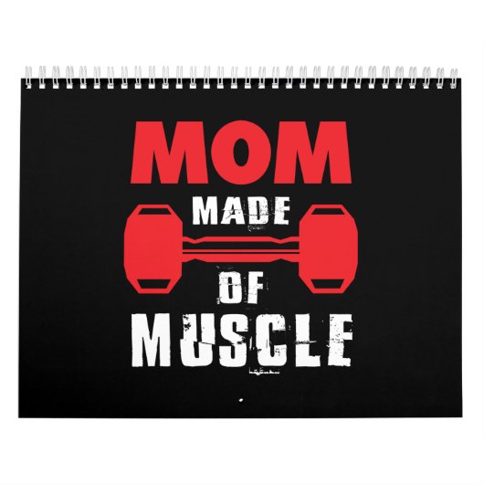 Calendrier maman faite de muscle (Protection)