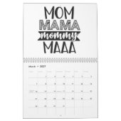 Calendrier Maman Sarcasme (Mar 2027)