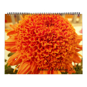 Calendrier Mamans et dahlias 2012