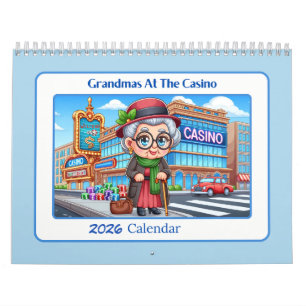 Calendrier Mamies au casino 2026