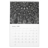 Calendrier Mandala (Jan 2027)