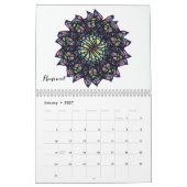 Calendrier Mandala (Jan 2027)