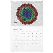 Calendrier Mandala (Feb 2027)