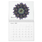 Calendrier Mandala (Jan 2027)
