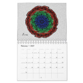 Calendrier Mandala (Feb 2027)