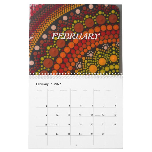 CALENDRIER MANDALA 2023 (Feb 2026)