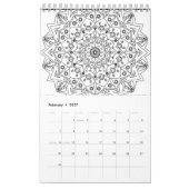 Calendrier Mandala 2024 (Feb 2027)