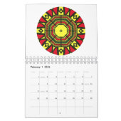 Calendrier Mandala Art (Feb 2026)