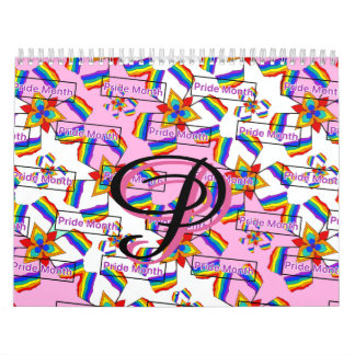 Calendrier Mandala de la fierté arc-en-ciel - Géométrique vib