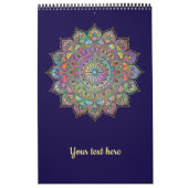 Calendrier Mandala Inde Style 1 (Protection)