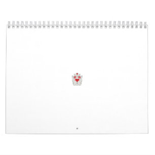 Calendrier Mandala papillon floral Design d'art Boho pourpr