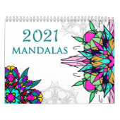 Calendrier Mandalas celtiques colorés (Protection)