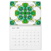 Calendrier Mandalas celtiques colorés (Mar 2027)