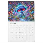 Calendrier Mandalas de champignons – Visions de champignons p (Mar 2027)