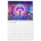 Calendrier Mandalas de champignons – Visions de champignons p (Jan 2027)
