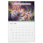 Calendrier Mandalas d'unité (Mar 2026)