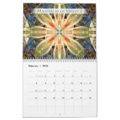 Calendrier Mandalas d'unité (Feb 2026)