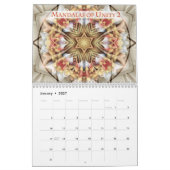 Calendrier Mandalas d'unité (Jan 2027)