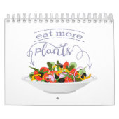 Calendrier Mangez plus de plantes frais motivation salade let (Protection)