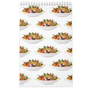 Calendrier Mangez plus de plantes frais motivation salade let