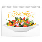 Calendrier Mangez vos Légumes Citer salade fraîche mélange bo (Protection)