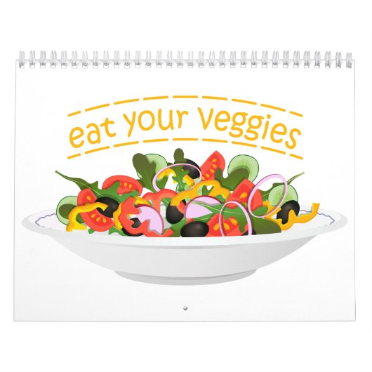 Calendrier Mangez vos Légumes Citer salade fraîche mélange bo (Protection)