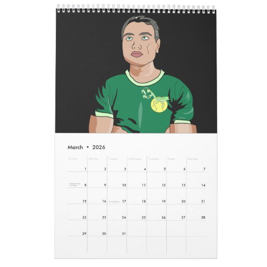 Calendrier Mantis Man (Mar 2026)
