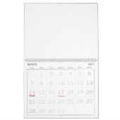 Calendrier marbre (Mar 2027)