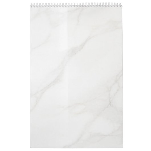 Calendrier Marbre Blanc (Protection)