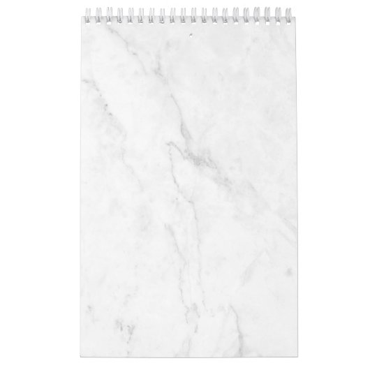 Calendrier Marbre Blanc (Protection)