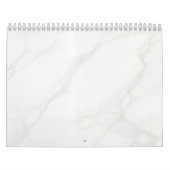 Calendrier Marbre Blanc (Protection)