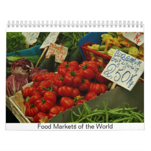 Calendrier Marchés de nourriture du monde
