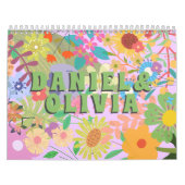 Calendrier Mariage de fleurs (Protection)