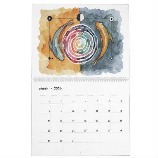 Calendrier Mariana Black Art (Mar 2026)