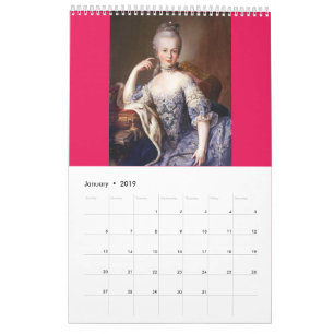 Calendrier Marie-Antoinette