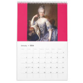 Calendrier Marie-Antoinette (Jan 2026)