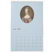 Calendrier Marie-Antoinette (Mar 2026)
