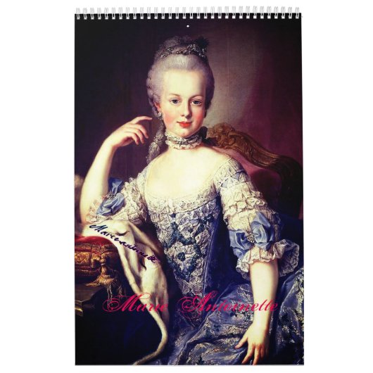 Calendrier Marie-Antoinette (Protection)
