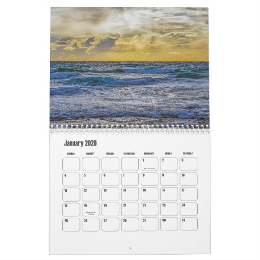 Calendrier marin (Jan 2026)