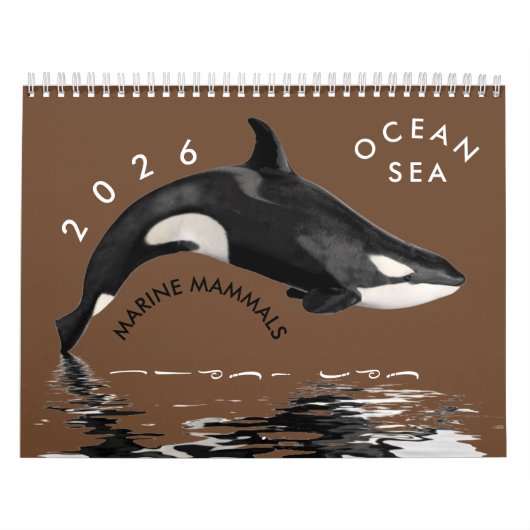 Calendrier Marine mammals calendar (Protection)